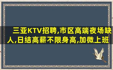 天津夜场招聘